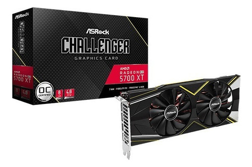 Placa De Video Amd Asrock Radeon Rx5700xt Cld 8go 8gb (Usado)