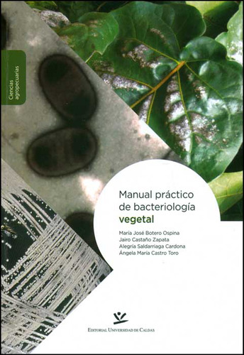 Manual práctico de bacteriología vegetal: Manual práctico de bacteriología vegetal, de Varios autores. Serie 9587590555, vol. 1. Editorial U. de Caldas, tapa blanda, edición 2013 en español, 2013