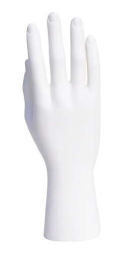 Expositor De Luvas De Mão Manequim Masculino De Branco