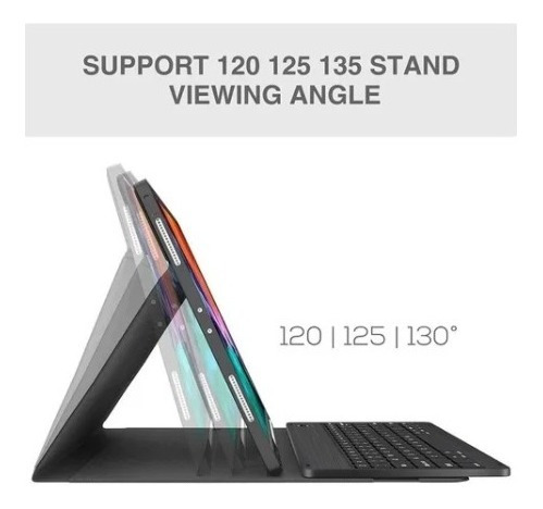 Imagen 4 de 8 de Funda Con Teclado Esp + Touchpad Para iPad Pro 12.9 Chip M1