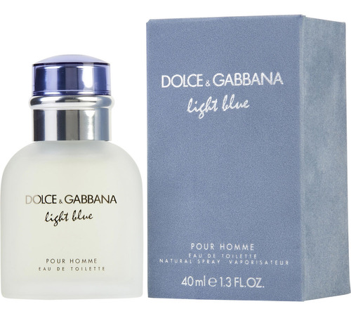 Perfume Dolce & Gabbana Light Blue Edt 40 Ml Para Hombre