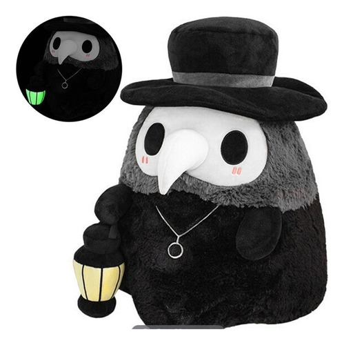 Zl Muñeco De Peluche Brillante Del Doctor Plague Beak