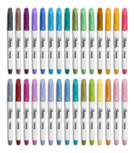 Marcatextos Sharpie® S Note 30 Pza Resaltador Sharpie S Note