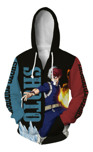 Sudadera Con Capucha Para Cosplay My Hero Academia Halloween