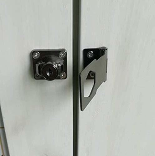 Imagen 7 de 7 de Cerradura De Cerrojo Con Llave Para Puertas Pequeñas, Armar