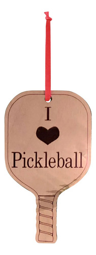 G Wooden Pickleball, Regalo, Manualidades En Madera