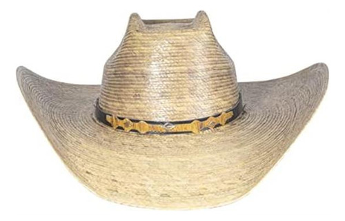 Mexart 8 Segundos Sombrero Vaquero Palma Mexicana Paja Natur
