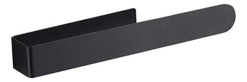 Toallero Organizador Montado En La Pared 39x4.1x5cm Negro