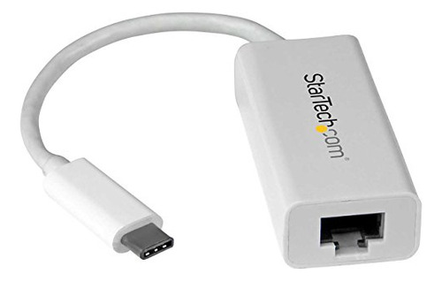 Startech.com Adaptador Usb C A Gigabit Ethernet - Blanco - U
