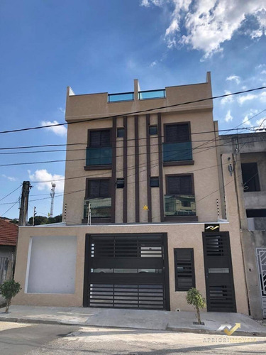 Cobertura Com 2 Dormitórios À Venda, 88 M² Por R$ 341.000 - Parque Oratório - Santo André/sp - Co0537