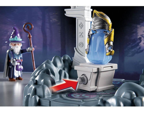 Brinquedo Playmobil Novelmore Templo Do Tempo 70223 Sunny