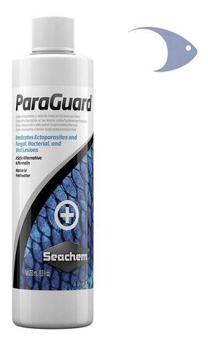 Paraguard 100 Ml Seachem Parasitos Peces Acuario 