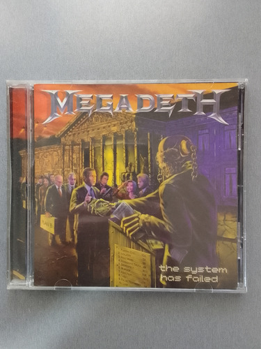 Megadeth The System Has Failed Cd 2004 - Más Tarjeta Promo