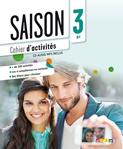 Libro Saison 3 (b1) - Cahier D´activites + Cd Mp3