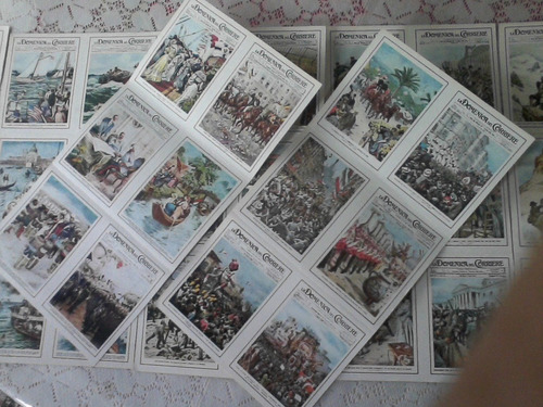 Antiguos Cromos Figuritas La Domenica Del Corriere Lote X 42