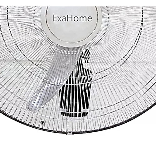 Ventilador De Pared 100w Cromado Exahome 50cm 1 Año Garantia