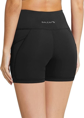 Short Baleaf Biker De Compresión Cintura Alta Spandex L