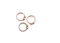 Comprar  Algemas De Orelha Banhadas A Ouro Rosa 18k Honeycat (conjun