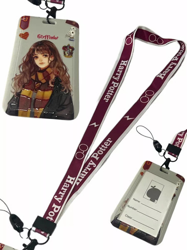 Porta Sube Harry Potter Hermione Granger Y Ron Premium