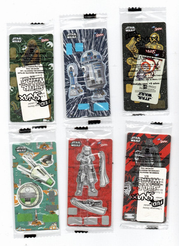 Star Wars Tazos Armables Fud Snax (precio Por Pieza) (Usado)