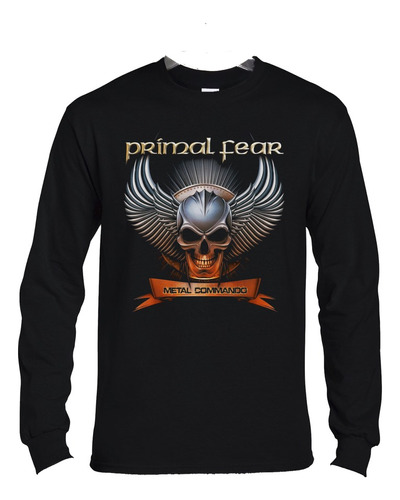 Polera Ml Primal Fear Metal Commando Metal Abominatron