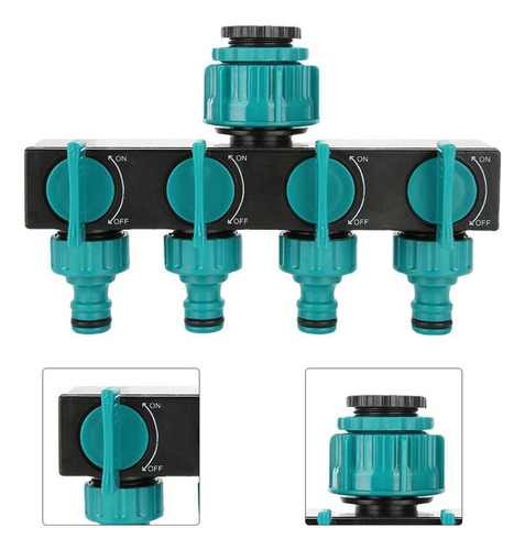 Divisor De Agua, Adaptador De Riego Para Jardín Con Divisor