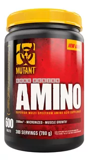 Aminoácidos Mutant Amino 600 Caps