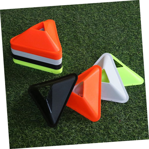 20 Piezas Disco De Entrenamiento De Fútbol Disco Triangular