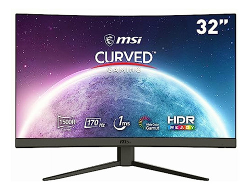 Msi Monitor 32  G32cq4 E2 Curvo 170hz