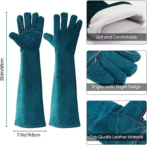 Luvas Antimordida Para Animais De Estimação, 60 Cm, Antiincr
