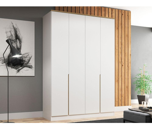 Placard 4 Puertas Mdf Logan