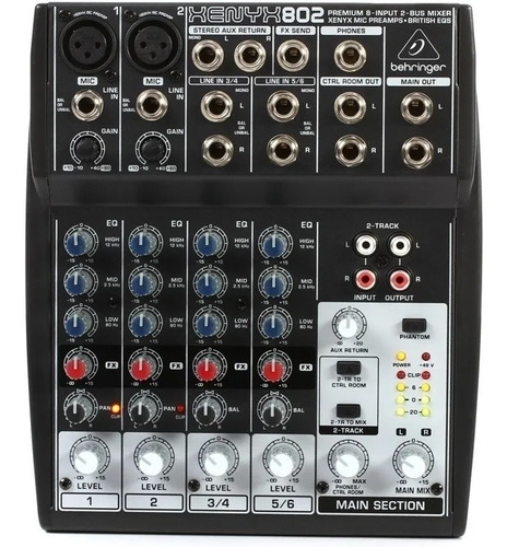 Mixer Behringer 802 Consola Pasiva Mezclador Xenyx 802