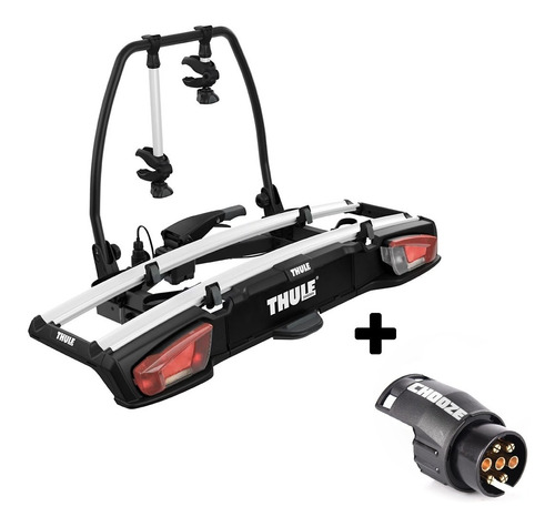 Transbike Thule 938 2 Bikes + Adaptador Tomada Engate Chooze