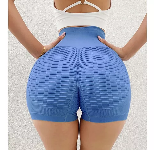 Short Licra Deportiva Mujer Levanta Gluteos Playa Gym Yoga en