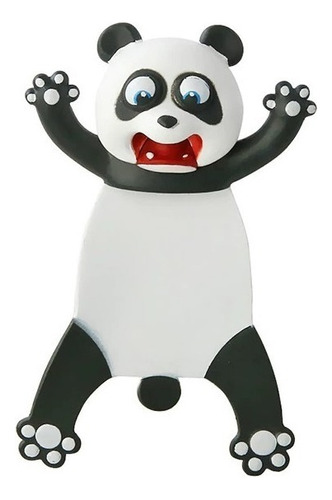 Separador 3d Para Libros Diseño Kawaii Color Negro Panda