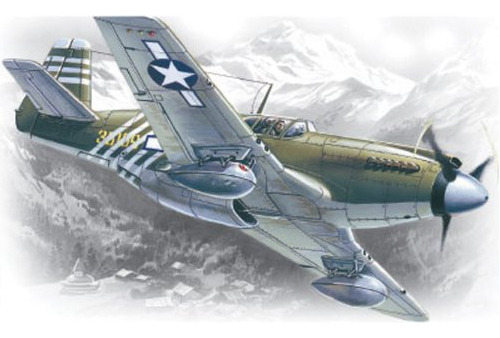 Icm Models P-51a Mustang Kit Construccion