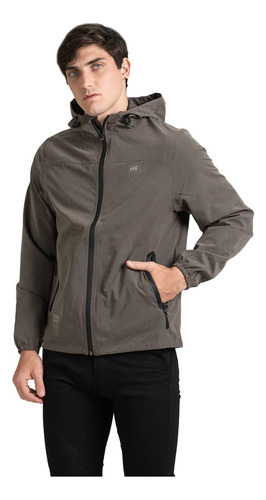 Campera Rompevientos Impermeable Moda Hombre Mistral 70065