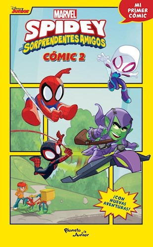 Libro Spidey Y Sus Sorprendentes Amigos  Comic 2 De Marvel