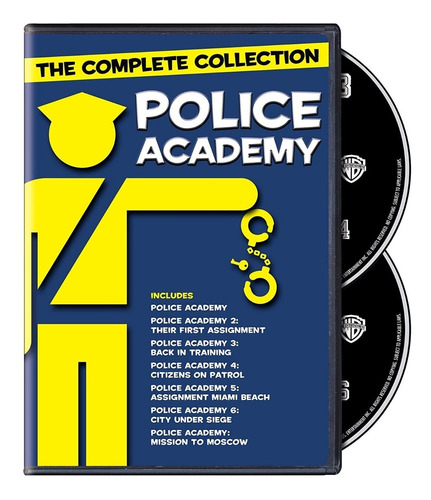 Dvd Police Academy / Locademia De Policia Coleccion 7 Films