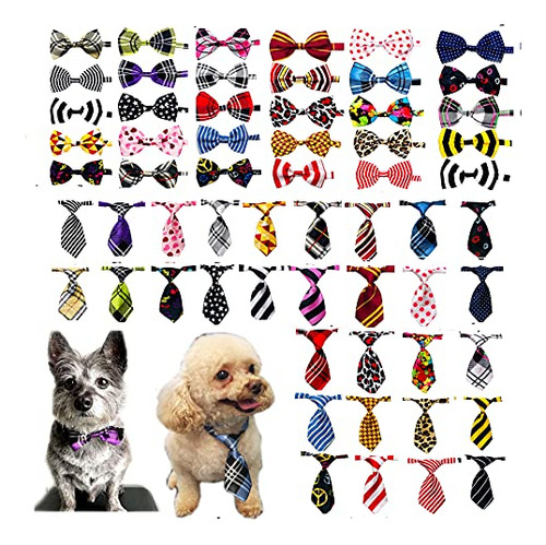 Conjunto 60pcs Corbatas Mascotas Jpgdn - Perros, Gatos,