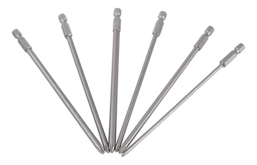 S Juego De 6 Puntas De Destornillador Head Tool Con Vástago