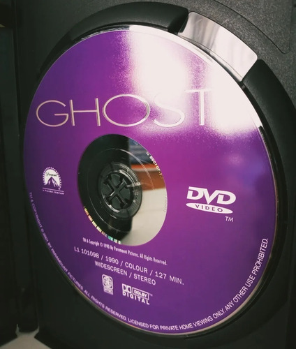 Pack Ghost La Sombra Del Amor Película Dvd + Soundtrack Cd (Usado)