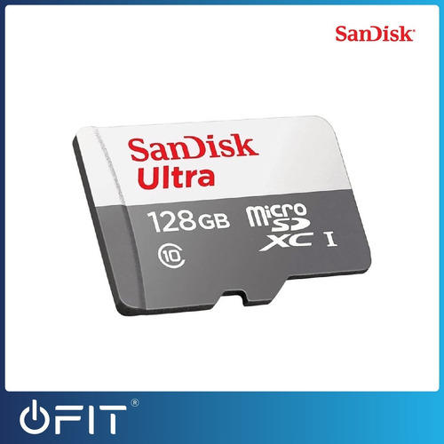 Imagen 3 de 5 de Memoria Micro Sd Ultra Sandisk 128gb Clase 10 Con Adaptador