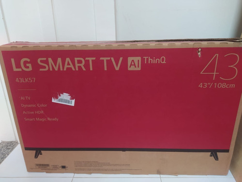 Smart Tv LG Ai Thinq 43lk5750psa Lcd Full Hd 43 Lcd Quebrado
