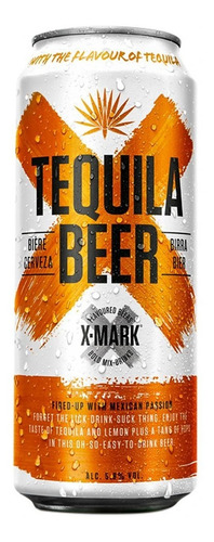 Cerveza X Mark Tequila Beer 500ml X24 Unidades .envío Gratis