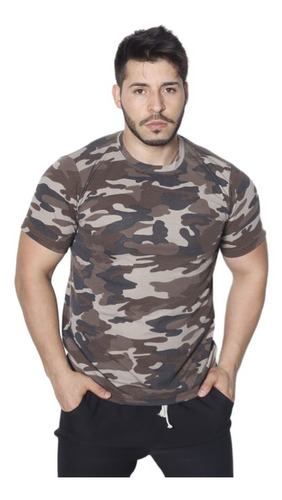 Polera Military Algodon Pima Hombre ( 100% Peruano )