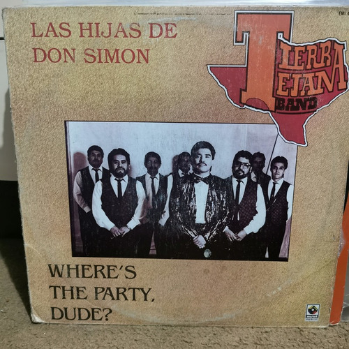 Disco Lp Tierra Tejana Band-las Hijas De Don Simon