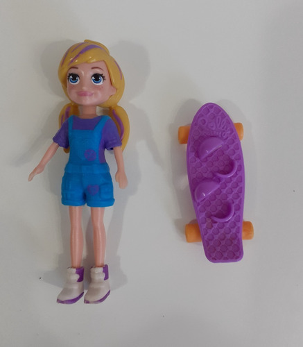 Muñeca Polly Pocket Skater (Usado)