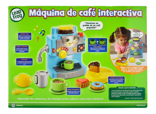 Maquina De Cafe Interactiva Con Sonidos Leap Frog