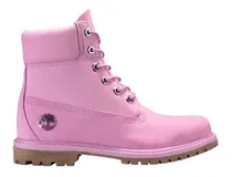 Comprar Botas Timberland Mujer Piel Gamuza Rosa Premium Waterproof